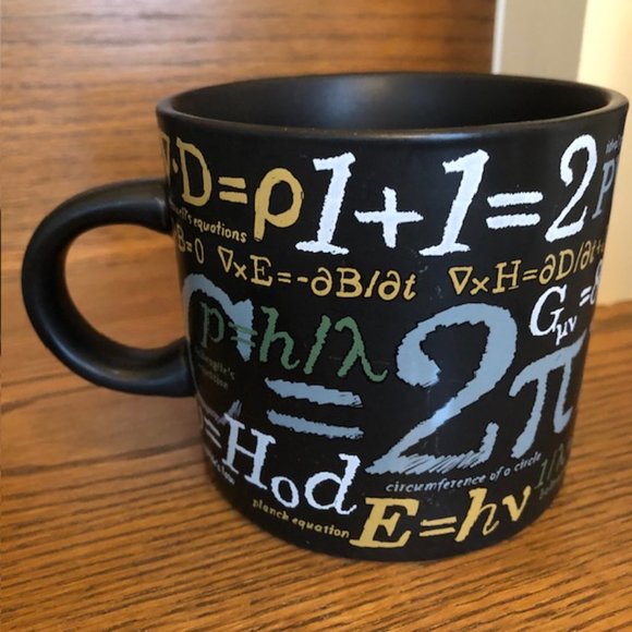 SALE 2 for $26 / 3 for $33 - The Unemployed Philosophers Guild Math Mug - Picture 2 of 4